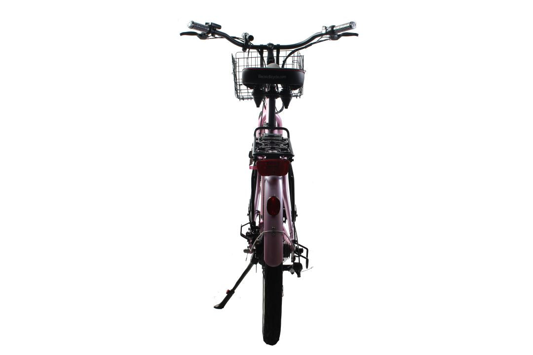 X-Treme Malibu Elite Max 36 Volt Beach Cruiser Electric Bike - Bubblegum Pink | Bike Lovers USA