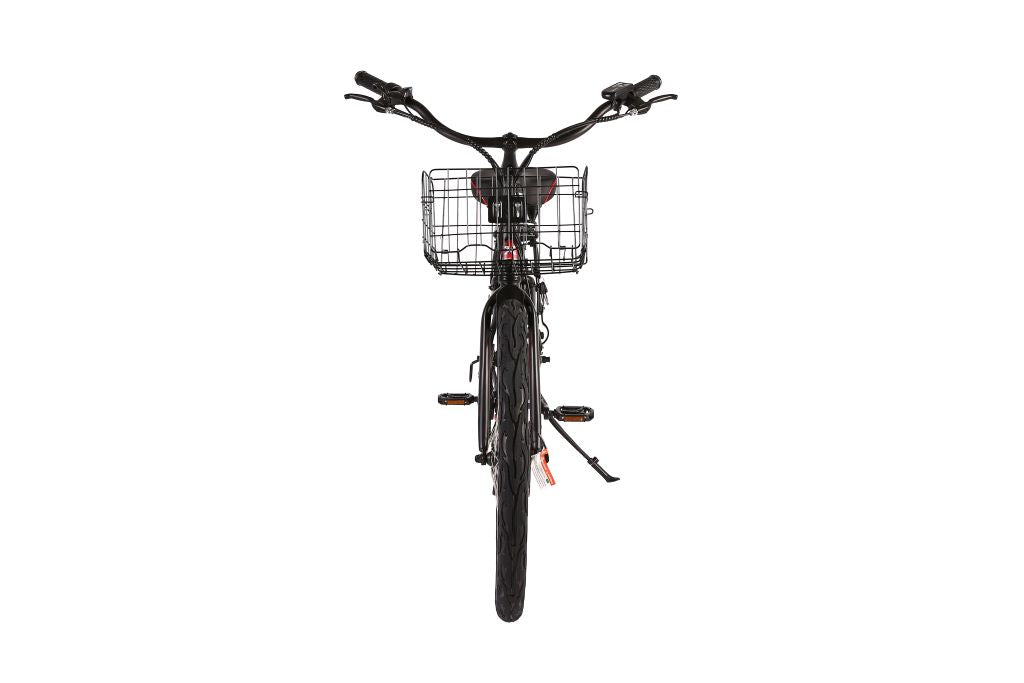 X-Treme Malibu Elite Max 36 Volt Beach Cruiser Electric Bike - Black | Bike Lovers USA