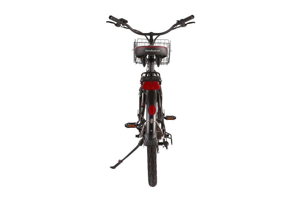 X-Treme Malibu Elite Max 36 Volt Beach Cruiser Electric Bike - Black | Bike Lovers USA