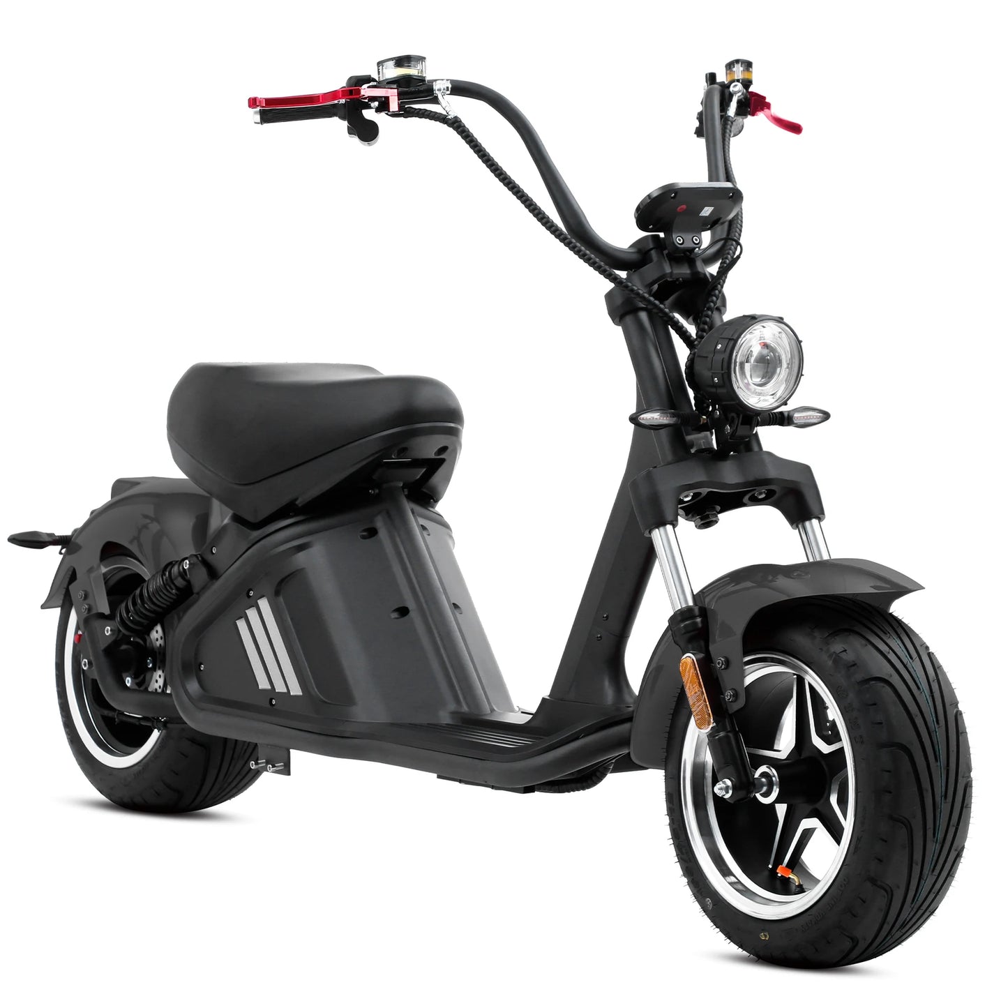 M2 Big Wheel 3000W 40Ah Electric Scooter - Black