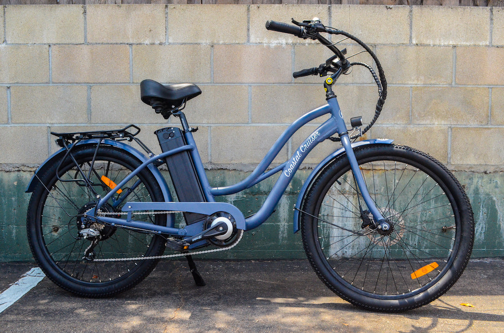 Coastal Cruiser 500w Classic Cruiser Step Thru 26x2 - Midnight Blue