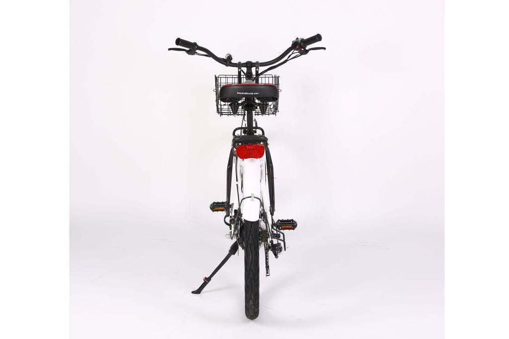 X-Treme Newport Elite Max 36 Volt Beach Cruiser Electric Bike-White