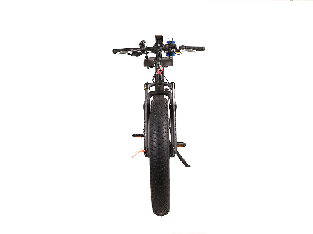 X-Treme Rocky Road 48 Volt 10 Amp Fat Tire Electric Mountain Bicycle-Black