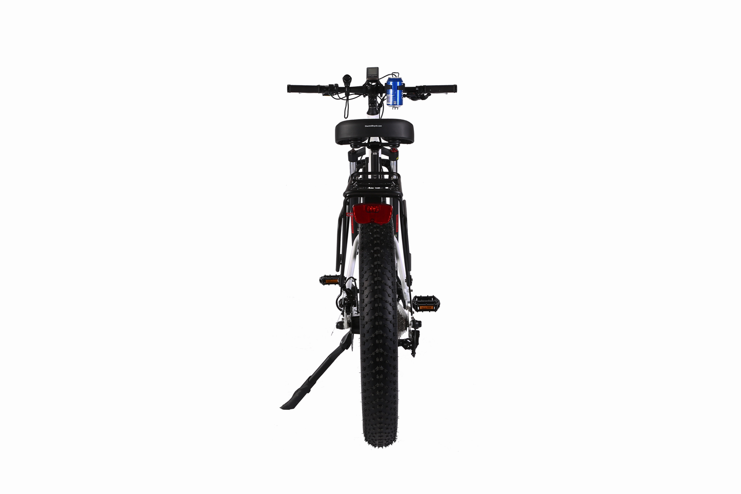 X-Treme Rocky Road 48 Volt 10 Amp Fat Tire Electric Mountain Bicycle-Metallic White