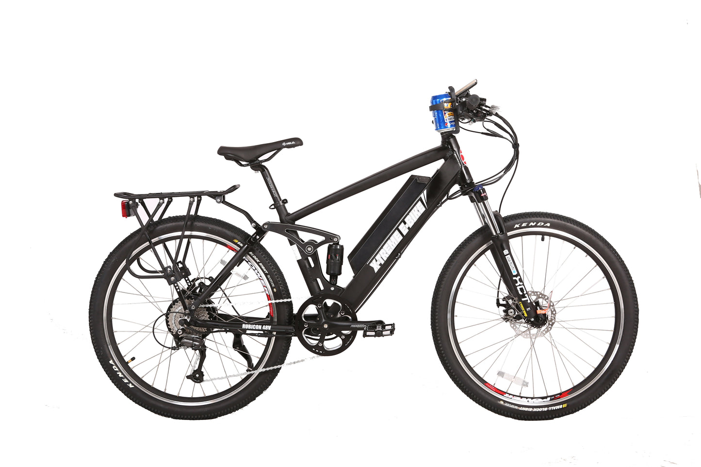 X-Treme Rubicon 48 Volt Electric Mountain Bicycle-Black