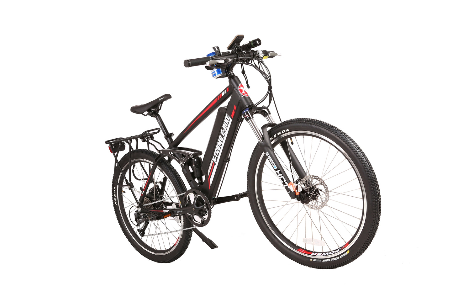 X-Treme Rubicon 48 Volt Electric Mountain Bicycle-Black