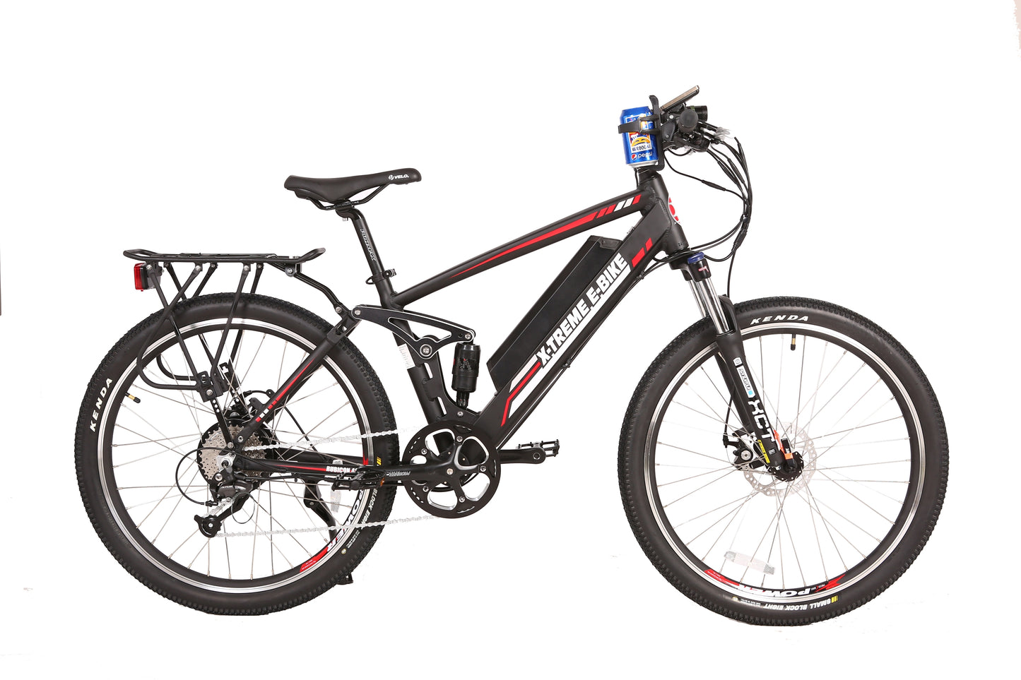 X-Treme Rubicon 48 Volt Electric Mountain Bicycle-Black