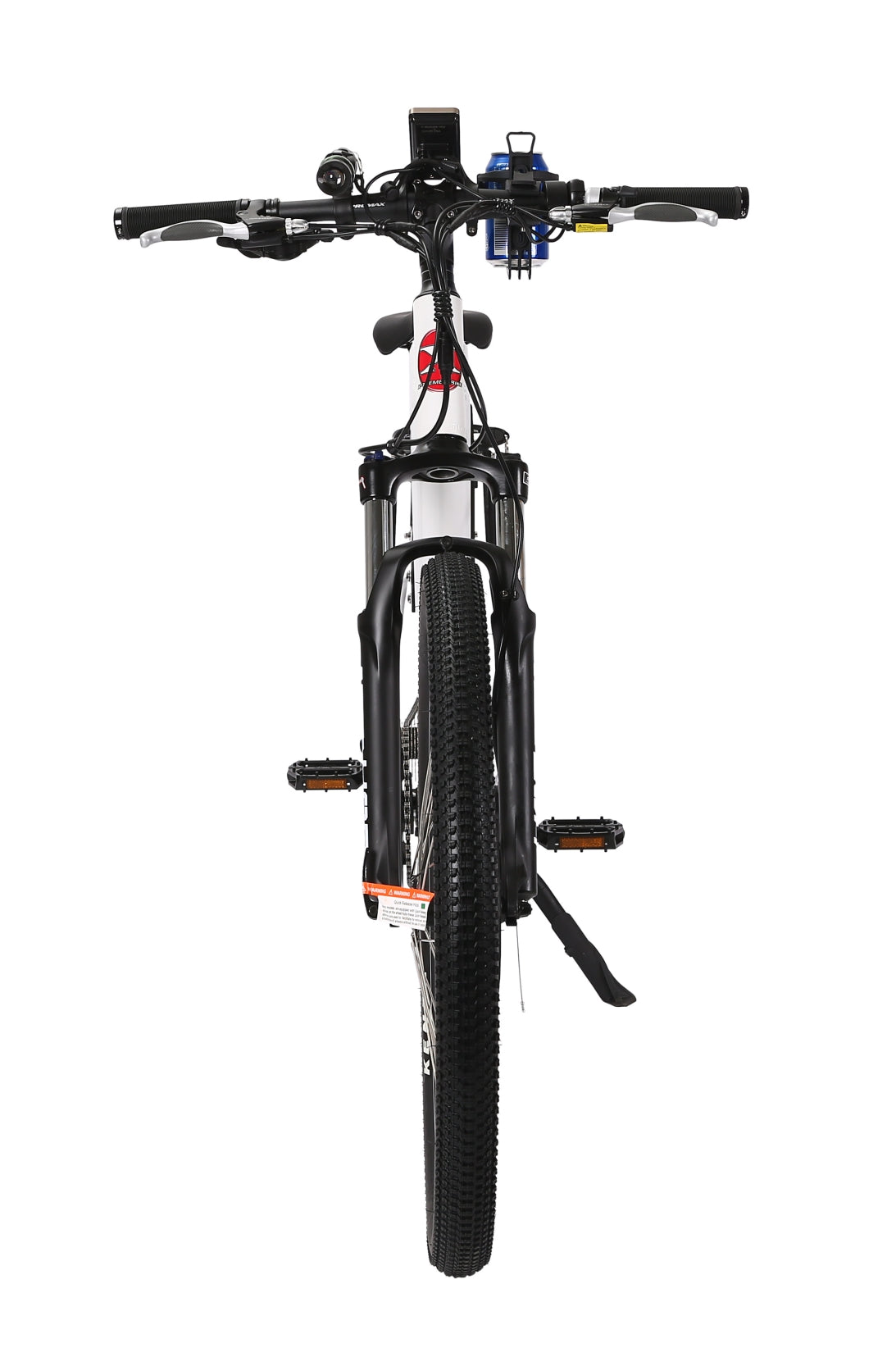 X-Treme Rubicon 48 Volt Electric Mountain Bicycle-Metallic White