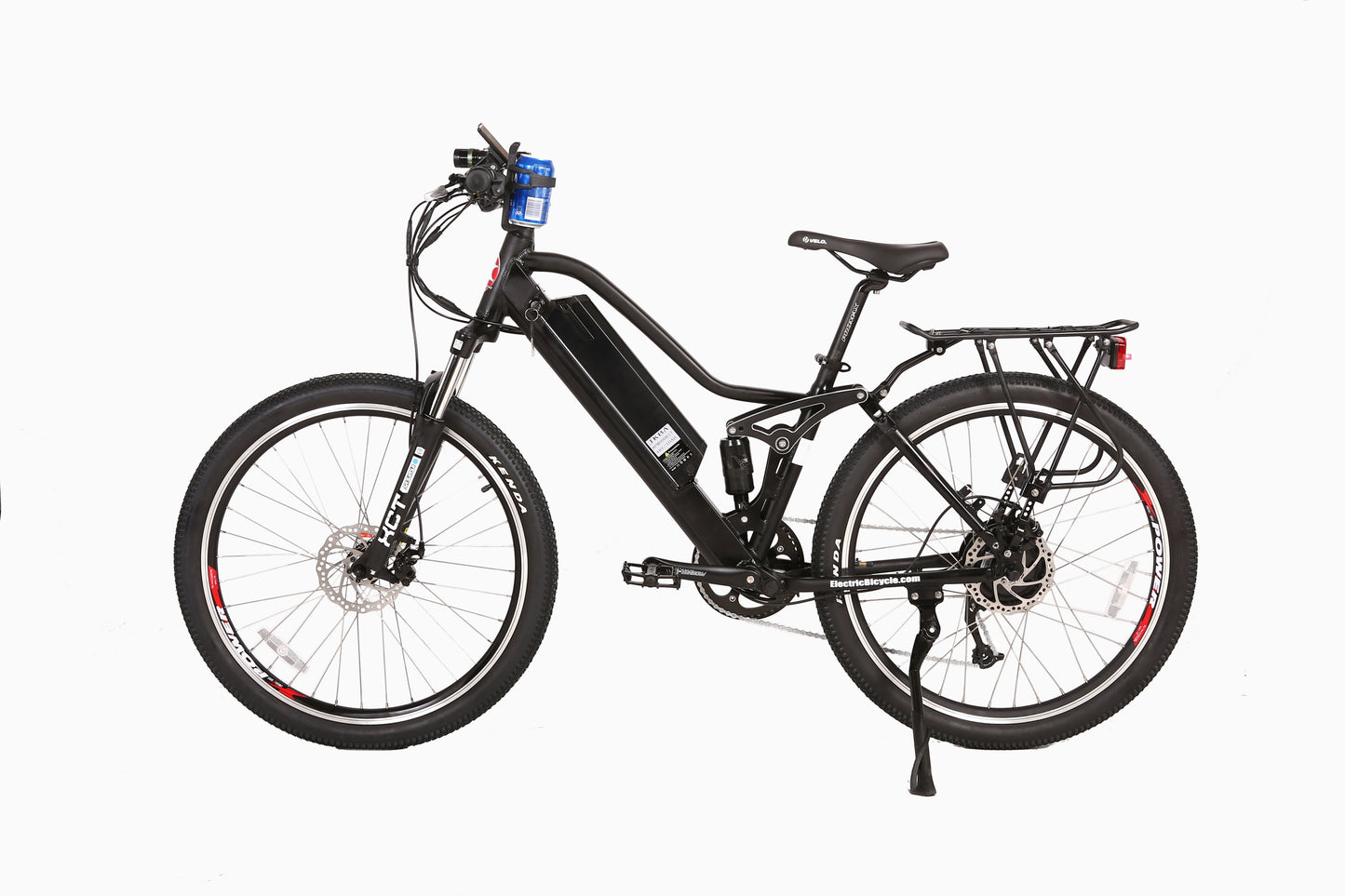 X-Treme Sedona 48 Volt Electric Step-Through Mountain Bicycle-Black
