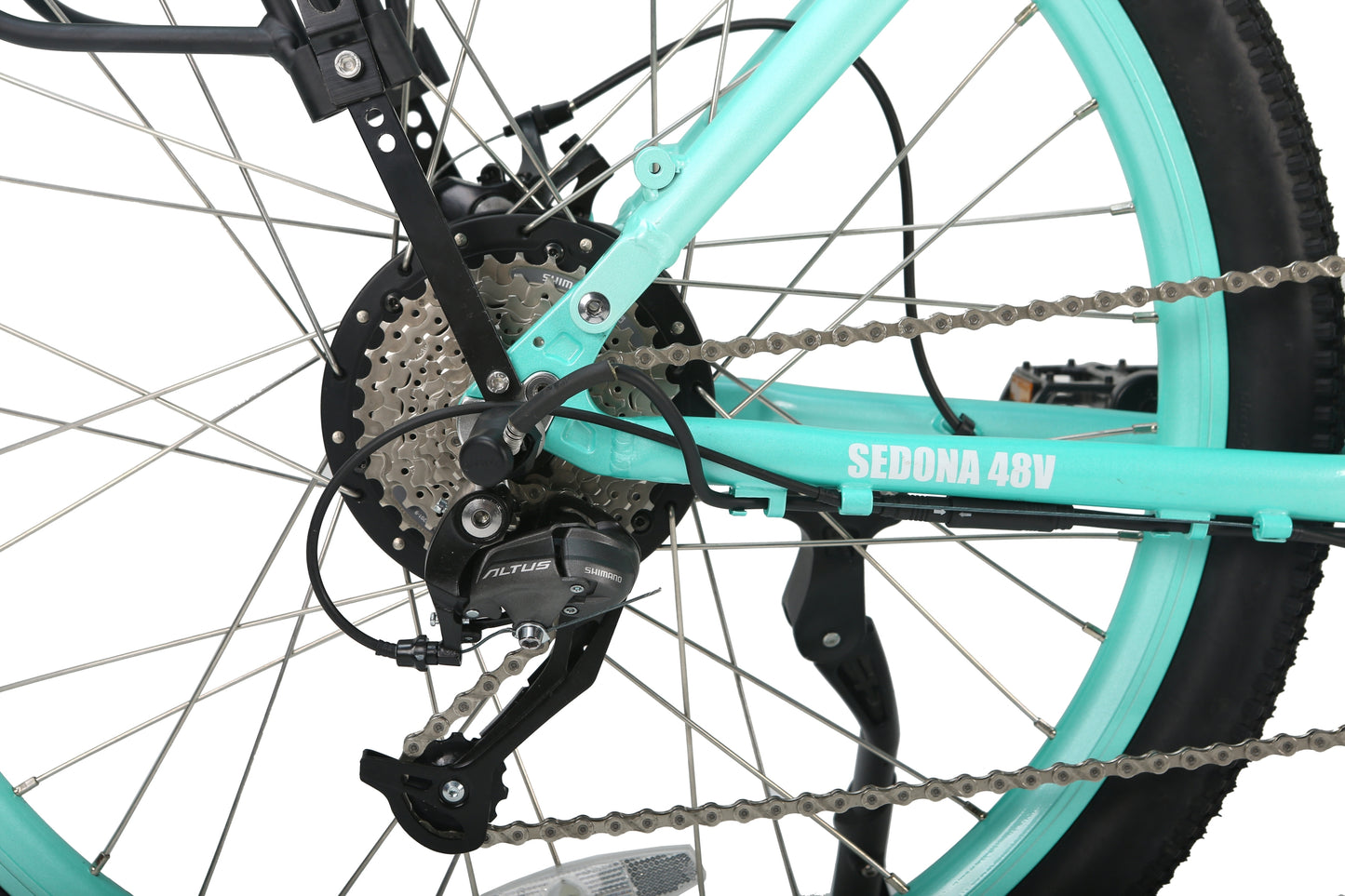 X-Treme Sedona 48 Volt Electric Step-Through Mountain Bicycle