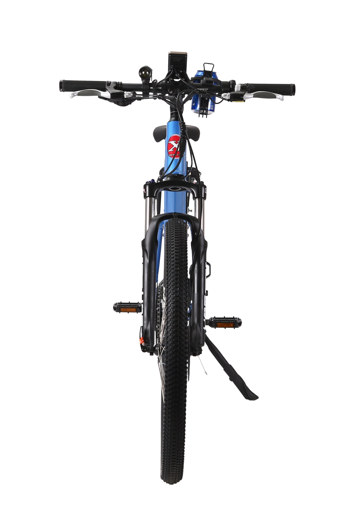 X-Treme Sedona 48 Volt Electric Step-Through Mountain Bicycle-Baby Blue