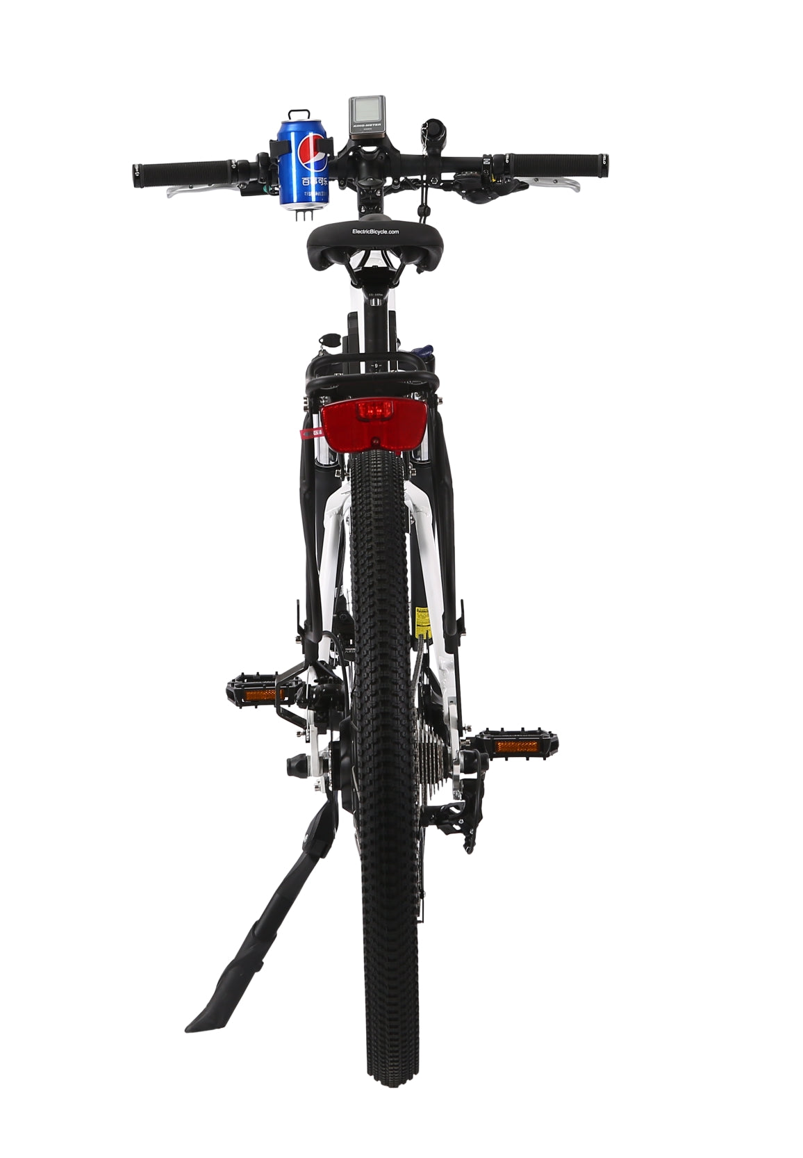 X-Treme Sedona 48 Volt Electric Step-Through Mountain Bicycle-Metallic White