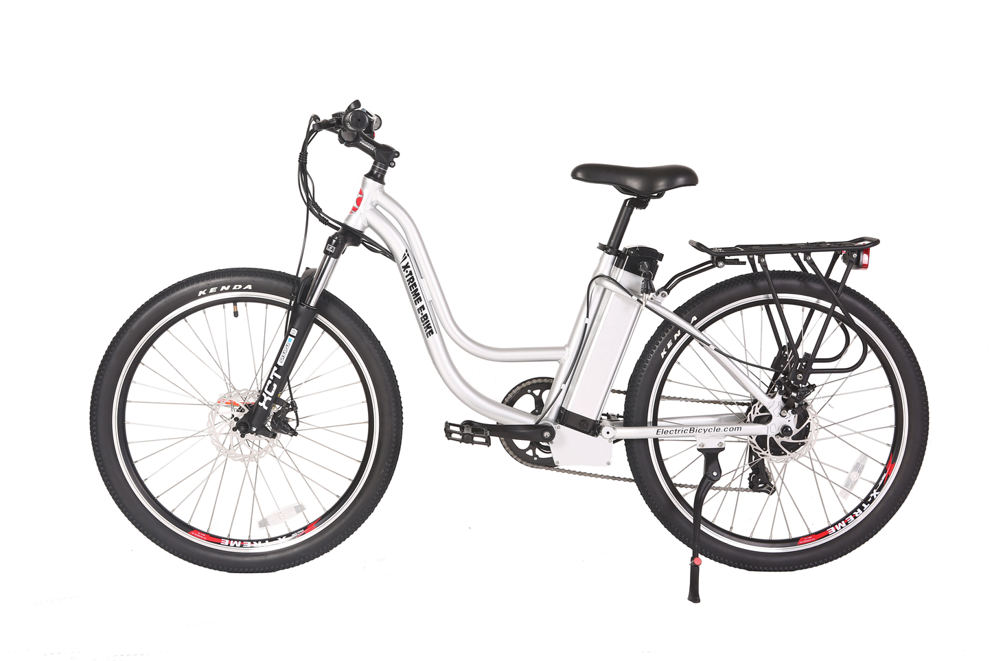 X-Treme Trail Climber Elite 24 Volt Electric Mountain Bike-Aluminum