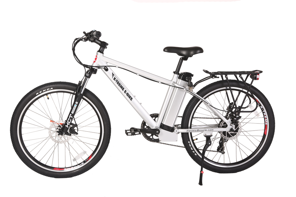 X-Treme Trail Maker Elite 24 Volt Electric Mountain Bike-ALUMINUM