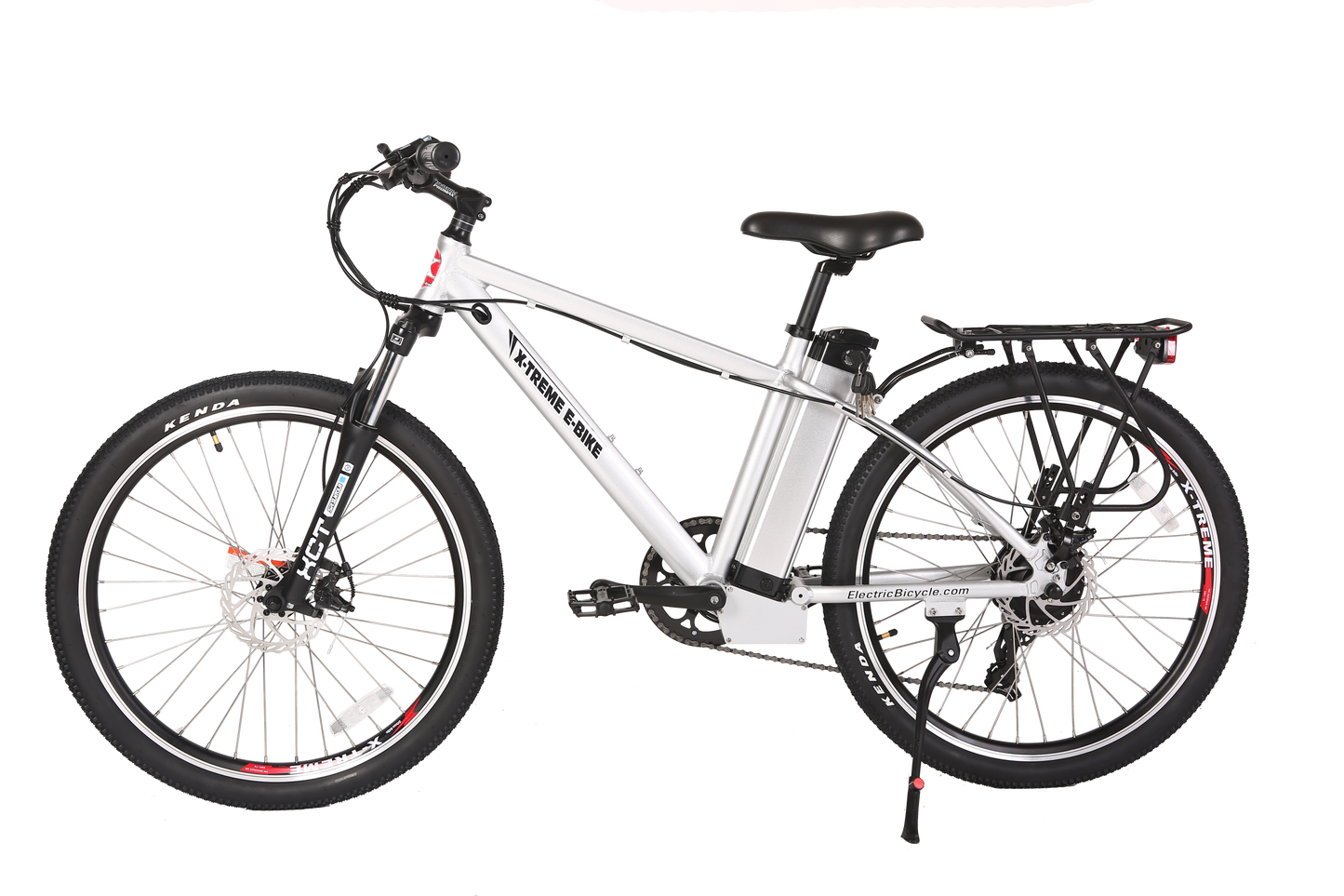 X-Treme Trail Maker Elite 24 Volt Electric Mountain Bike-ALUMINUM