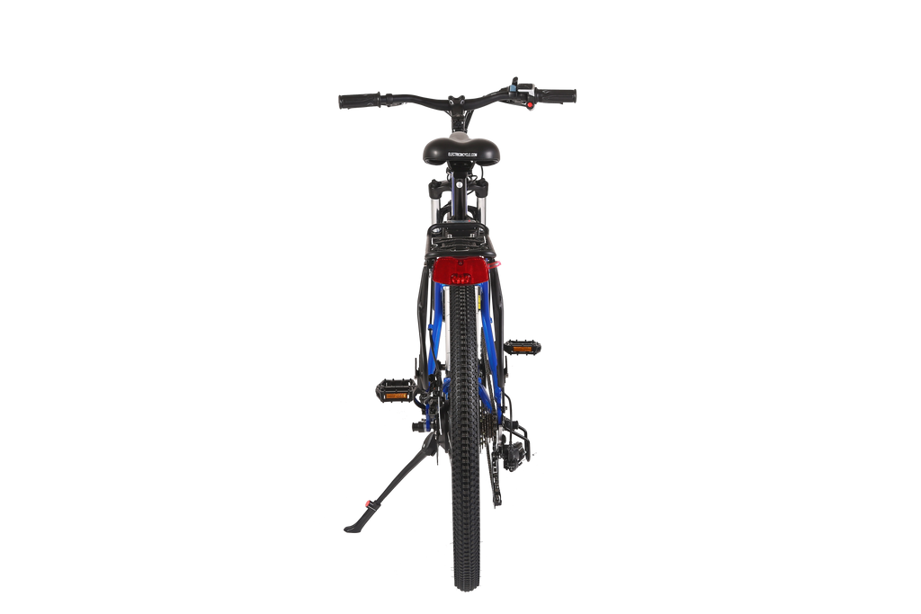 X-Treme Trail Maker Elite 24 Volt Electric Mountain Bike-Metallic Blue