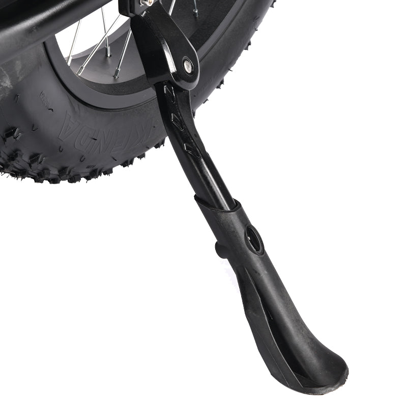 HM-1 Fat Tire Moped Style Electric Bike - Black