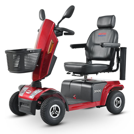 Metro S500 Mobility Scooter - Red | Bike Lover USA | Metro Mobility