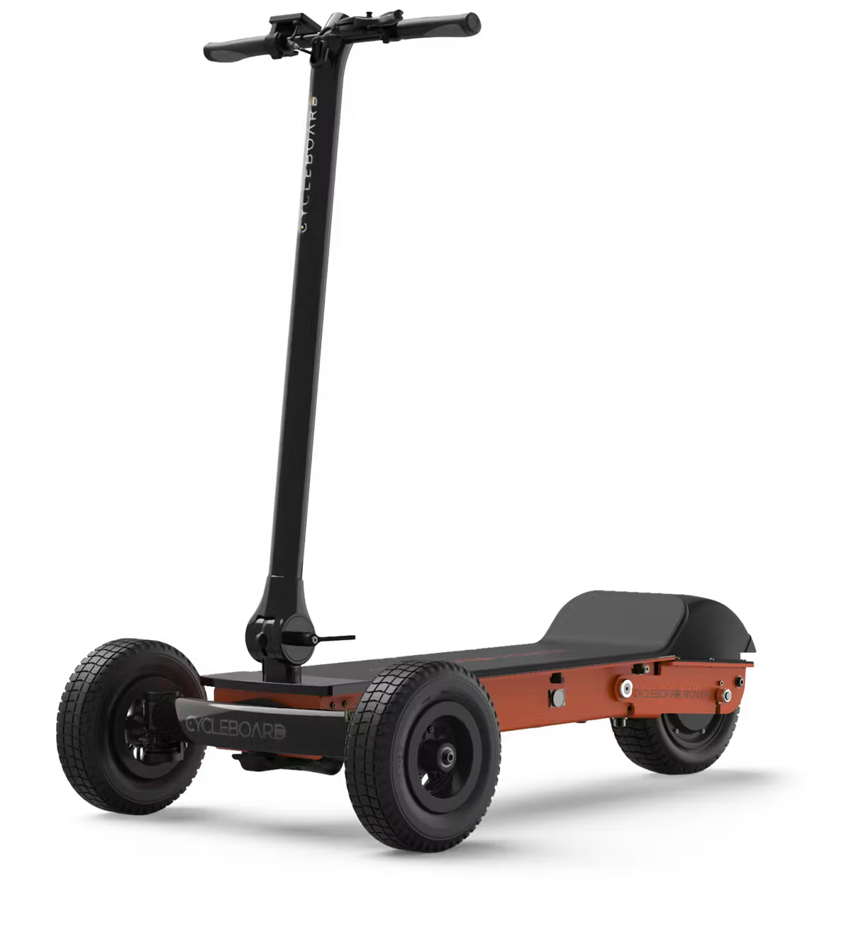 CycleBoard Rover 3-Wheel Electric Scooter – 1800W, 27 MPH, 60V 1152Wh Battery, 40-Mile Range