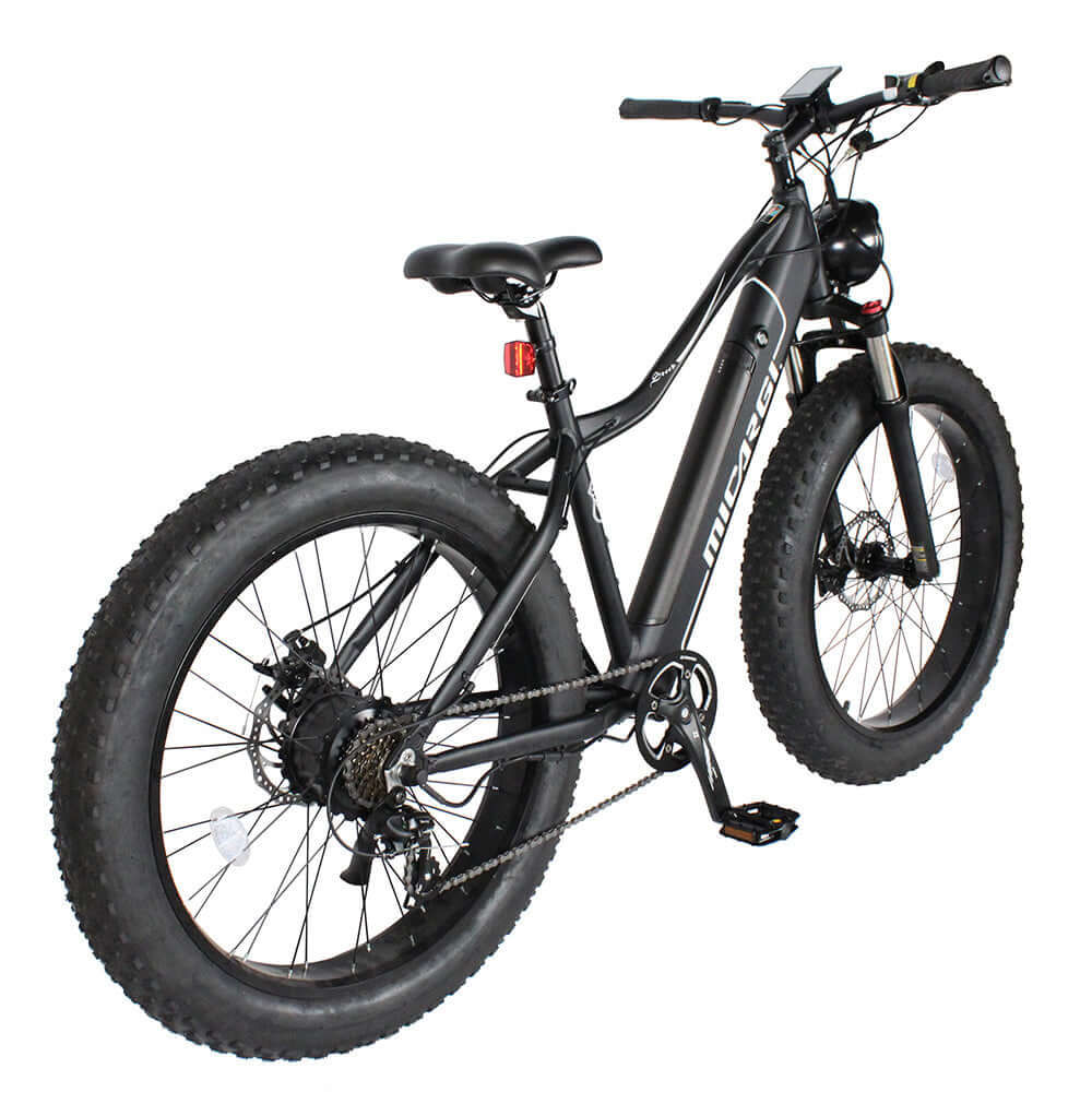 Micargi Steed 800W Fat Tire Electric Mountain Bike 20MPH Top Speed
