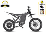 Jasion Patrol 52 Electric Dirt Bike – 4000W, 40 MPH, 52V 30Ah Battery, 50-Mile Range