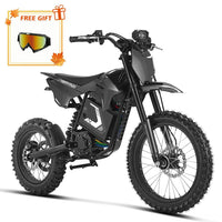 HappyRun F18 2.0 Electric Dirt Bike – 6000W, 46 MPH, 60V 27Ah Battery, 60-Mile Range