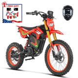 HappyRun F18 2.0 Electric Dirt Bike – 6000W Peak, Max Speed -  46 MPH