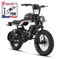 HappyRun G300 Pro Electric Dirt Bike – 6500W Peak, Max Speed - 50 MPH