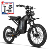 HappyRun G18 Pro Electric Dirt Bike – 4500W, 38 MPH, 75-Mile Range