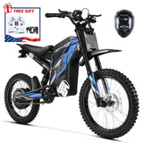 HappyRun G300 Pro Electric Dirt Bike – 6500W Peak, Max Speed - 50 MPH