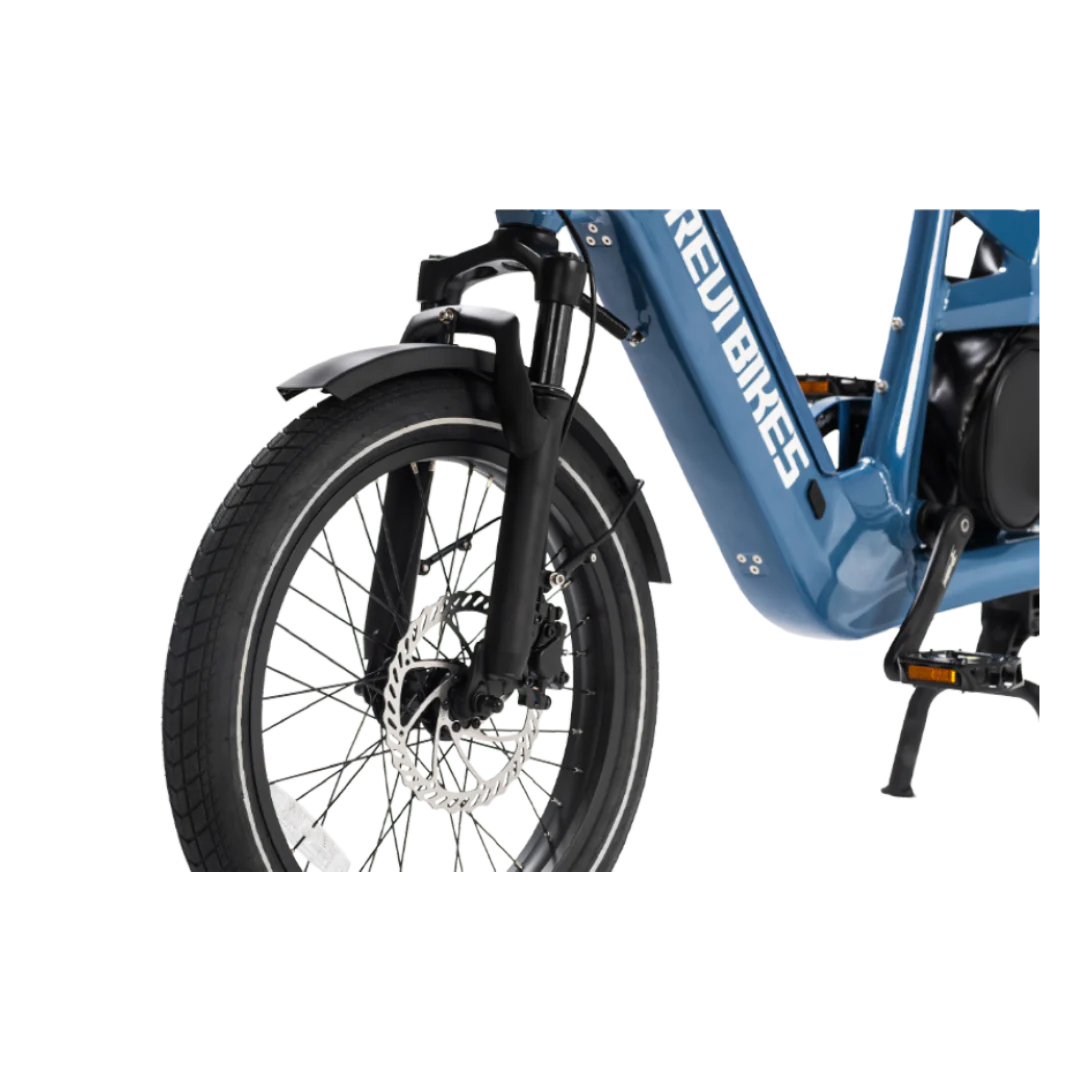 Revibikes Flux Electric Cargo Bicycle 750W Motor 25 mph 48V 15Ah Battery