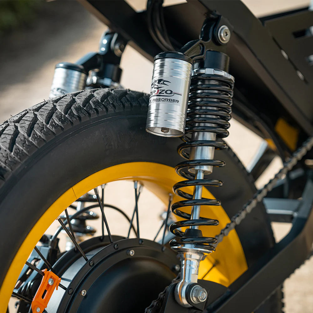 HappyRun G100 Pro – 6000W Dual Battery Electric Bike | 72V High-Performance Off-Road E-Moto