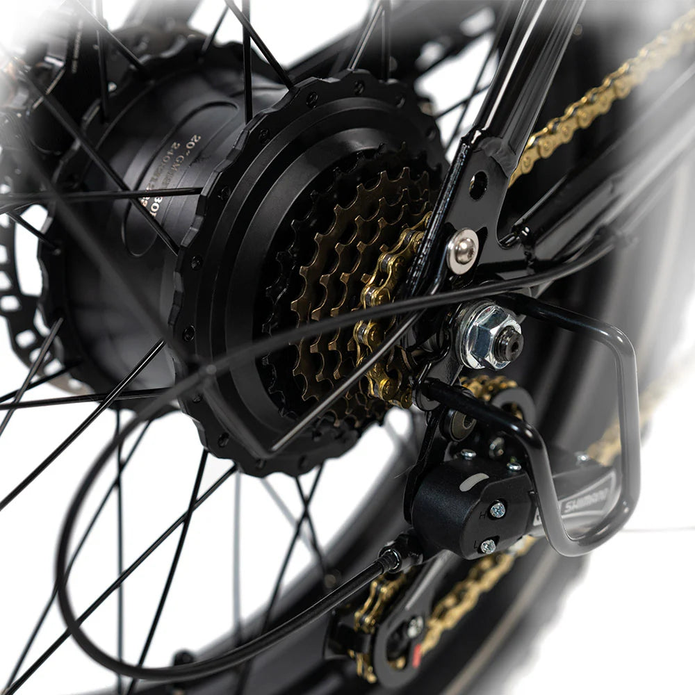 HappyRun G70 – 2000W Dual Battery Electric Cargo Bike | Full Suspension, NFC Unlock, Family & Utility E-Bike