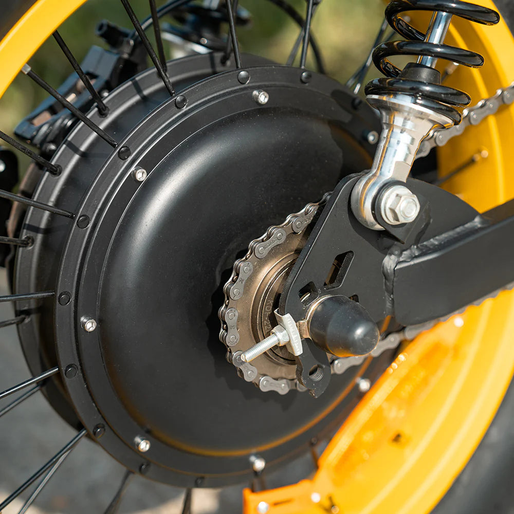 HappyRun G100 Pro – 6000W Dual Battery Electric Bike | 72V High-Performance Off-Road E-Moto