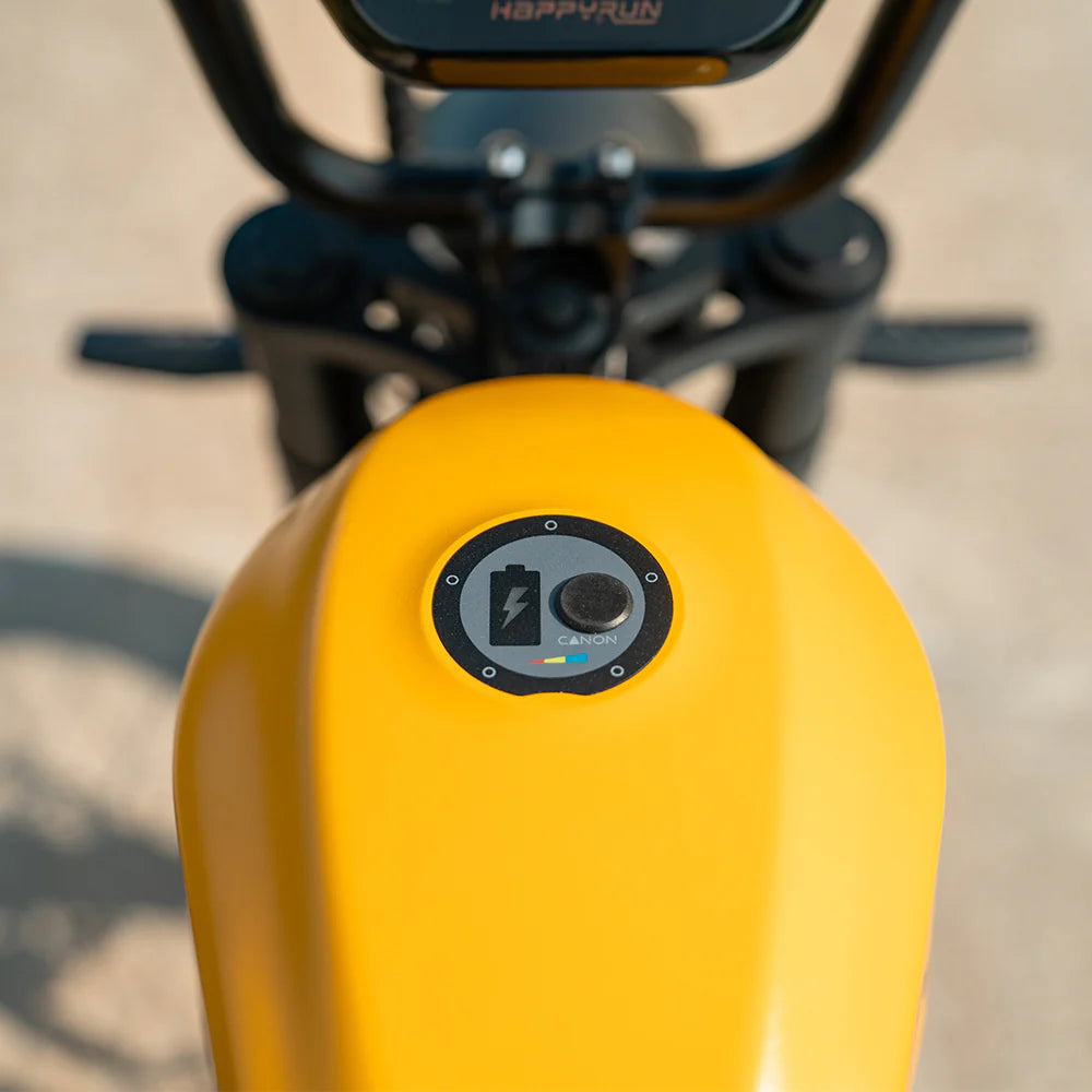 HappyRun G100 Pro – 6000W Dual Battery Electric Bike | 72V High-Performance Off-Road E-Moto