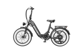 Heybike Ranger S 2.0 Folding Fat Tire Electric Bike – 750W, 28 MPH, 55-Mile Range