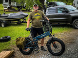 Jasion X-Hunter Folding Electric Bike 1400W Peak Motor 28 mph 48V 13Ah Battery
