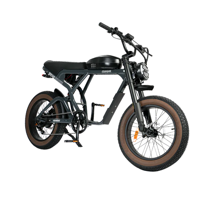 Revi Bikes Cougar Electric Bicycle 34–38 mph 48V Battery High-Torque Motor