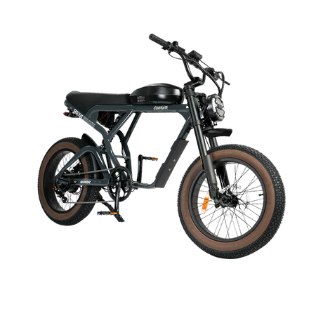 Revi Bikes Cougar Electric Bicycle 34–38 mph 48V Battery High-Torque Motor