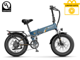 Jasion Hunter Pro Folding Electric Bike 1000W Motor 28 mph 48V 15Ah Battery