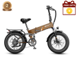 Jasion Hunter Pro Folding Electric Bike 1000W Motor 28 mph 48V 15Ah Battery