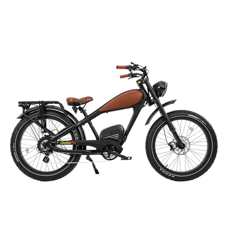 Revi Bikes Cheetah Pro Electric Bicycle 1000W Motor 28 mph Dual 48V 30Ah Battery