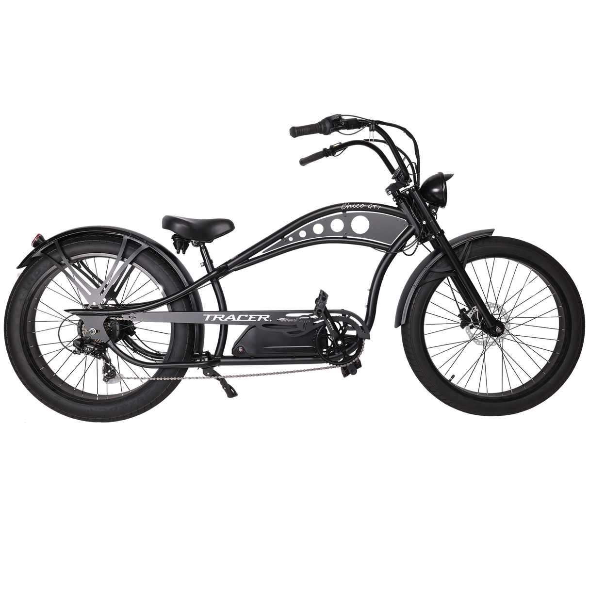 Micargi Cyclone 500W 26" Electric Fat Tire Cruiser 48V 11.6Ah Top Speed 20MPH