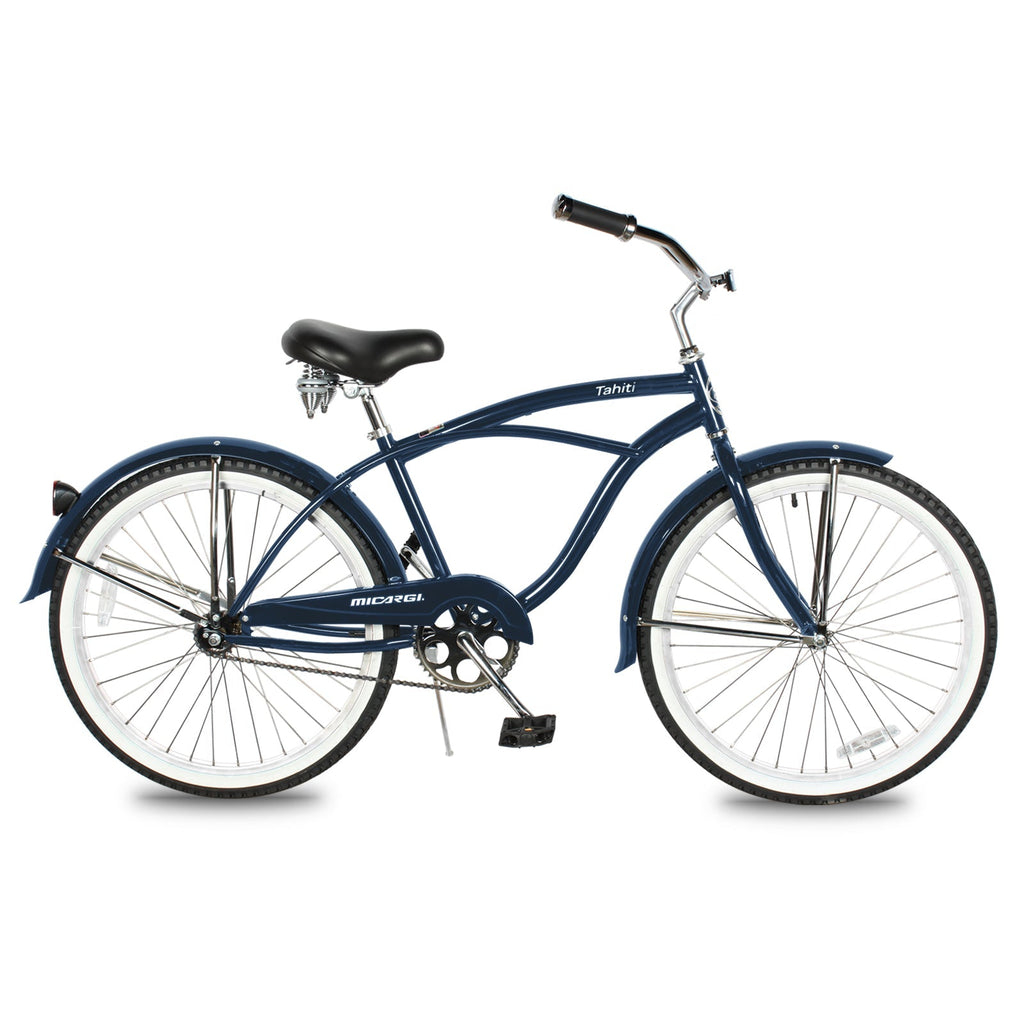 Micargi Tahiti Single Speed 26 Inch Men's Beach Cruiser Bike