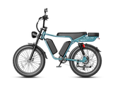 Jasion RetroVolt Max Moped-Style Electric Bike – 2000W, 35+ MPH, 52V 40Ah Dual Battery, 150-Mile Range