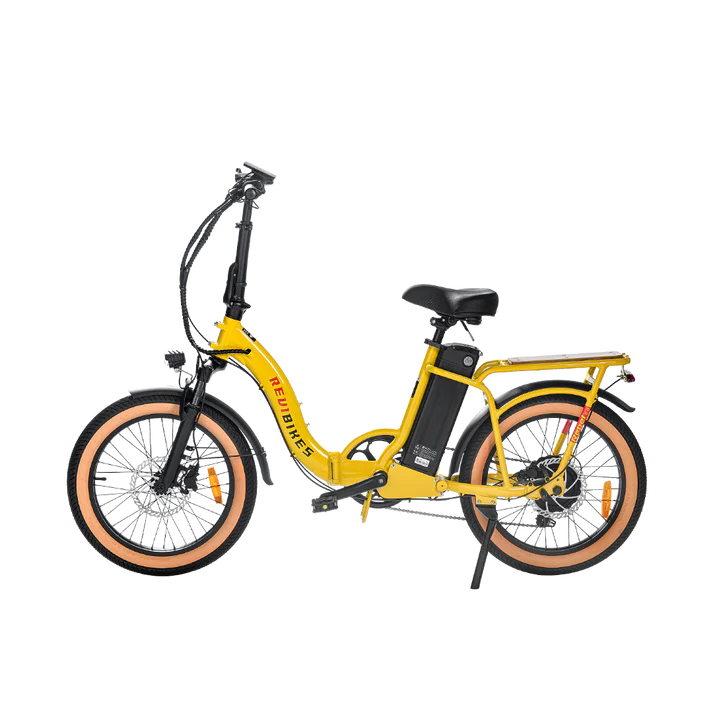 Revi Bikes Rebel .2 Folding Electric Bicycle 750W Motor 28 MPH 48V 15Ah Battery