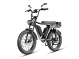 Jasion RetroVolt Max Moped-Style Electric Bike – 2000W, 35+ MPH, 52V 40Ah Dual Battery, 150-Mile Range