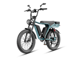 Jasion RetroVolt Max Moped-Style Electric Bike – 2000W, 35+ MPH, 52V 40Ah Dual Battery, 150-Mile Range