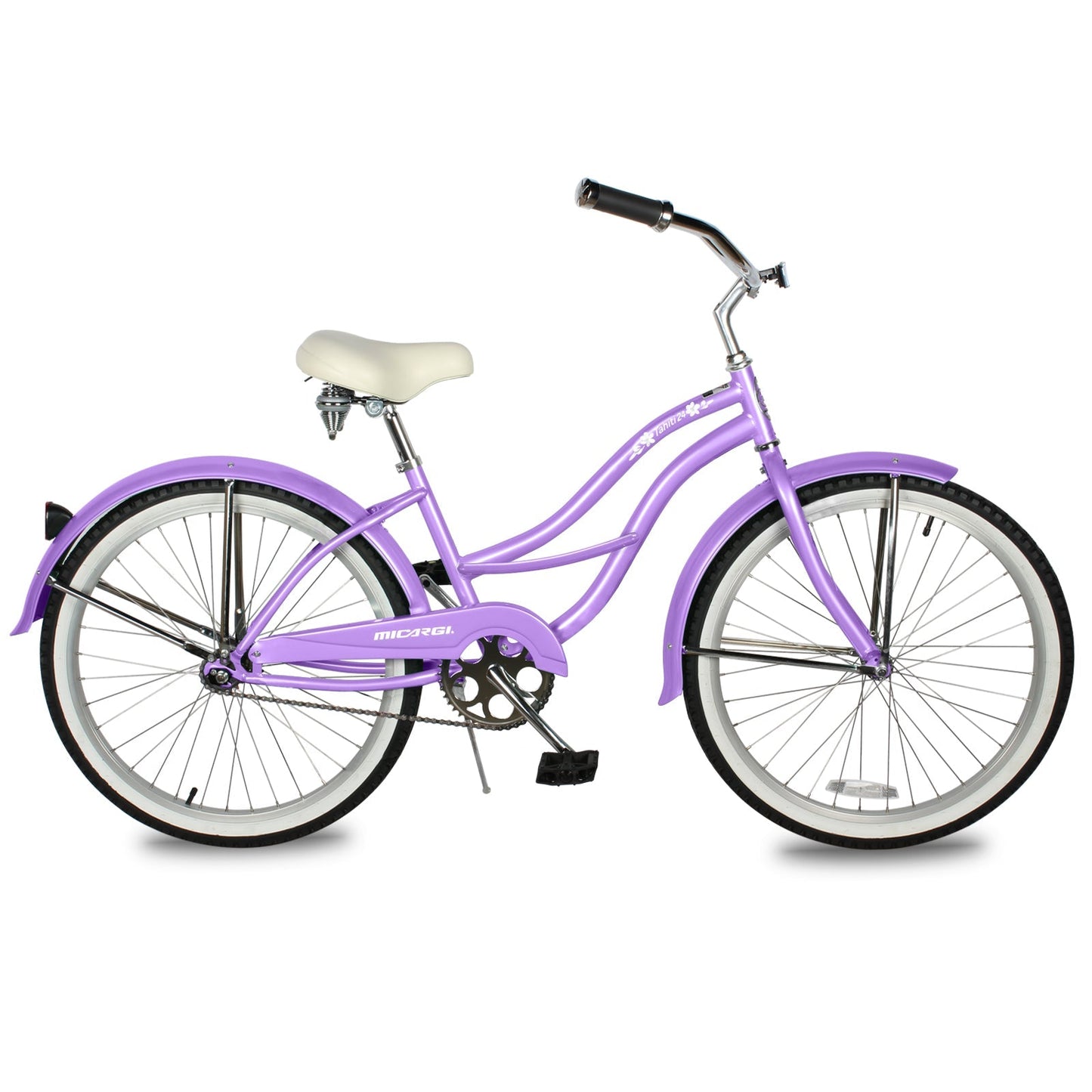 Micargi Tahiti Single Speed 26 Inch Women's Beach Cruiser Bike