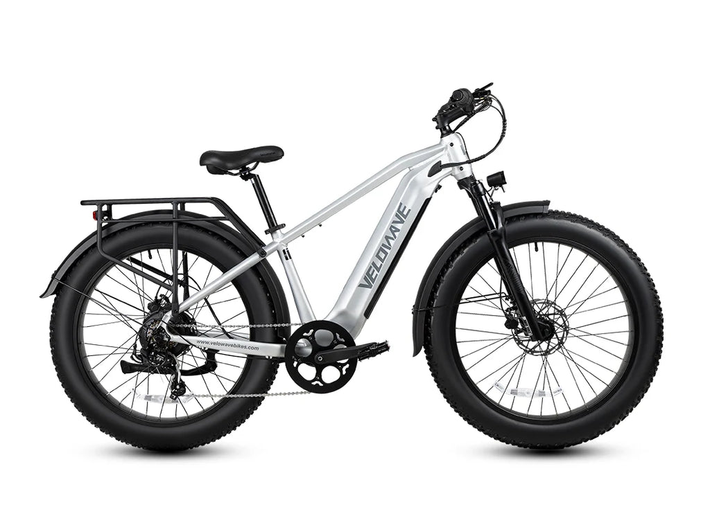 Velowave Ranger 3.0 Up to 28 MPH 750W 48V 15Ah Torque Sensor Fat Tire Electric Bike